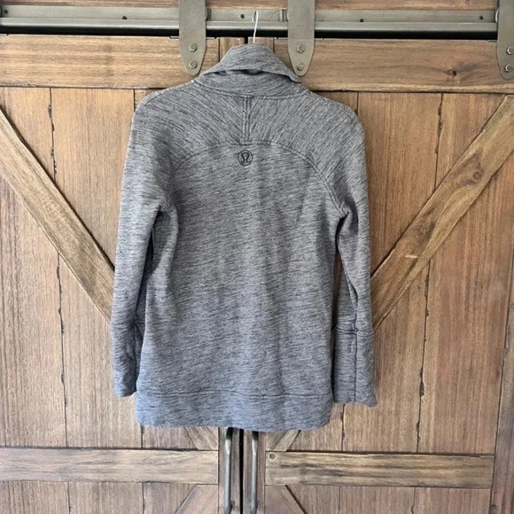 Lululemon To You Tunic Heathered Core Dark Grey Size 4 - Picture 4 of 8